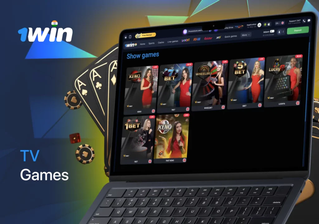 24-hour TV games on the bookmaker's platform